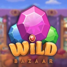 Wild Bazaar slot logo by NetEnt at Rainbet Casino